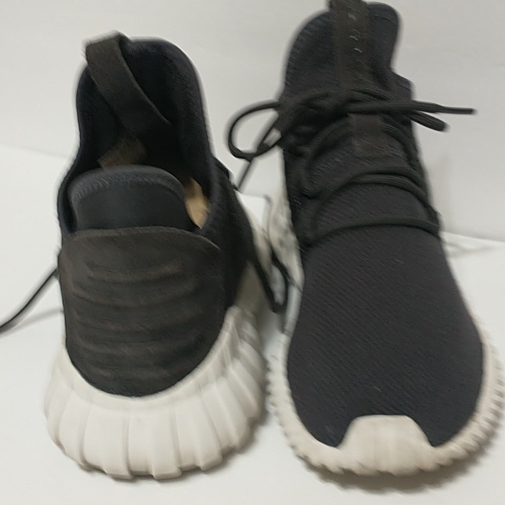 ADIDAS Tubular Dawn Sneakers Tennis women dark Grey Shoes size 6 - Picture 3 of 9